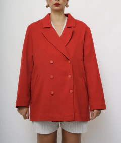 Imagem do Blazer vermelho classico vintage