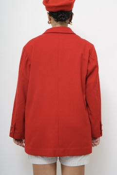 Blazer vermelho classico vintage na internet