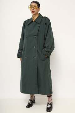 Imagem do Trench Coat verde acolchoado CHRISTOPHER GRAY