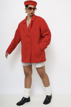 Blazer vermelho classico vintage - comprar online