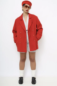 Blazer vermelho classico vintage