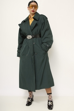 Imagem do Trench Coat verde acolchoado CHRISTOPHER GRAY