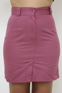 Conjunto CROPPED + SAIA rosa - loja online