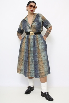Imagem do Conjunto CAMISA + SAIA MIDI estampa