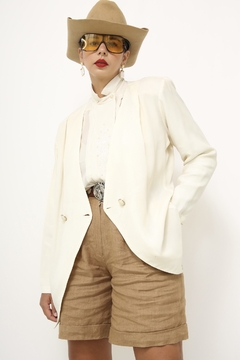 Blazer levinho off white chic - loja online