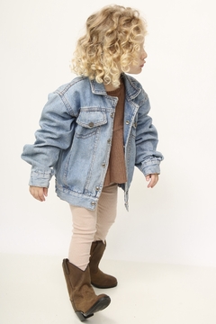 Jaqueta jeans infantil classica na internet
