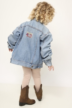 Jaqueta jeans infantil classica