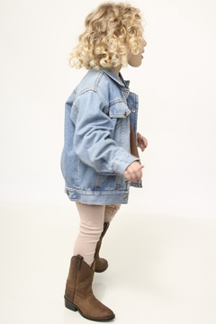 Jaqueta jeans infantil classica - comprar online