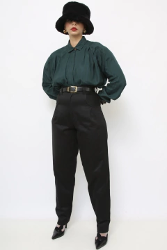 Calça cintura mega alta preta - comprar online