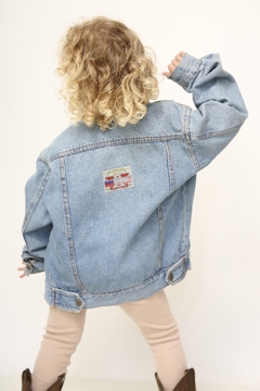 Jaqueta jeans infantil classica