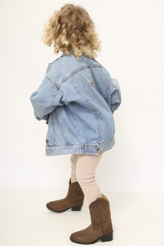 Jaqueta jeans infantil classica - comprar online