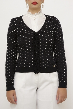 Cardigan poa ANSELMI preto na internet