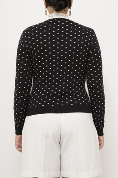 Cardigan poa ANSELMI preto na internet