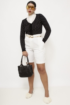 Cardigan poa ANSELMI preto