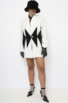 Blazer branco det preto 80´s - comprar online