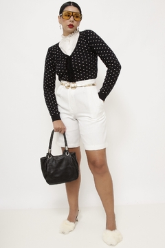 Cardigan poa ANSELMI preto