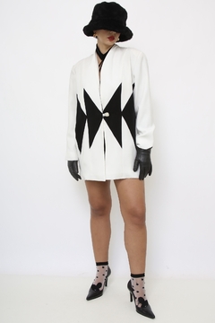 Blazer branco det preto 80´s - comprar online
