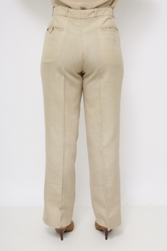 Imagem do Calça bege PIERRE CARDIN linho