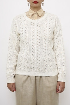 Pulover tricot trextura suspiro