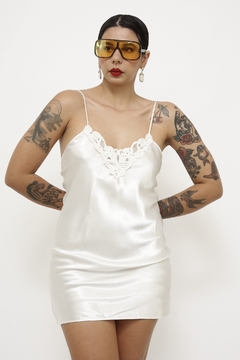 Imagem do Slepp dress ANY off white curto