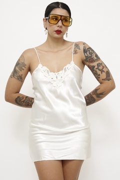 Slepp dress ANY off white curto - comprar online