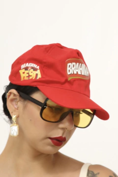 Imagem do Bone brahma vermelho vintage