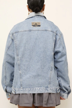 Jaqueta jeans classica vintage - loja online