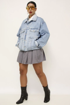 Jaqueta jeans classica vintage na internet