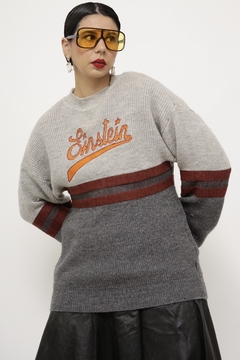 Pulover cinza EISTEIN
