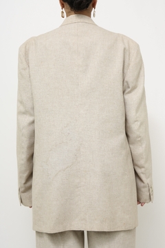 Conjunto bege alfaiataria BLAZER + CALÇA na internet