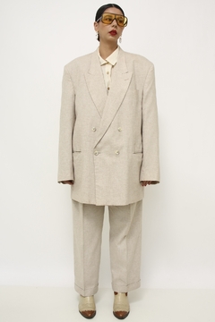 Imagem do Conjunto bege alfaiataria BLAZER + CALÇA