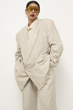 Conjunto bege alfaiataria BLAZER + CALÇA - loja online