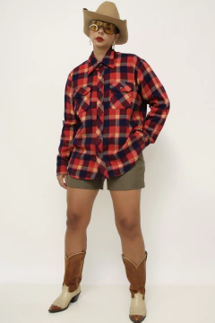 Imagem do Camisa xadrez vermeha vintage