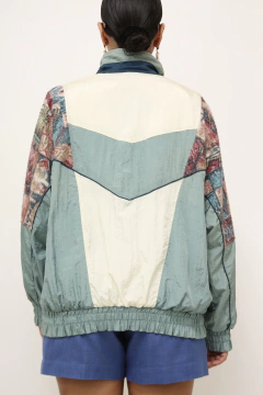 Jaqueta nylon bomber estampada - loja online