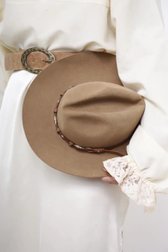 Chapeu lã vintage SMITH BROTHERS - Capichó Brechó