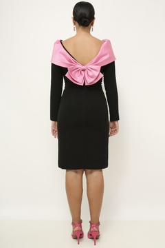 Vestio BILL BLASS laço alta costura