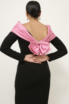 Vestio BILL BLASS laço alta costura