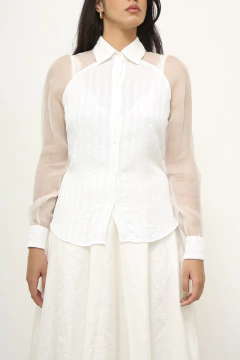 Camisa FABULOUS AGILITA manga transparencia