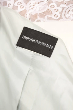 Blazer ARMANI verde listras vintage