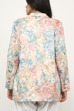 Blazer vintage flores france - Capichó Brechó