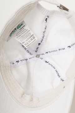 Bone lacoste branco - comprar online