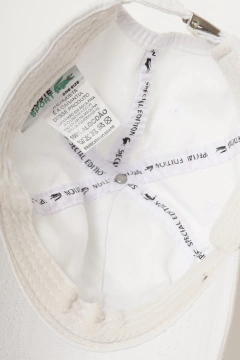 Bone lacoste branco - comprar online