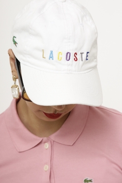 Imagem do Bone lacoste branco
