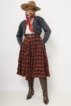 Croppeed tricot western bordado - Capichó Brechó