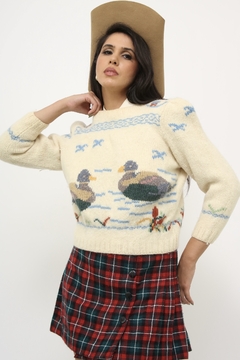 Pulover patos woll vintage - loja online