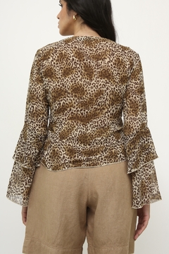 Camisa onça DOLLHOUSE - Capichó Brechó