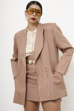 Cojunto BLAZER + SAIA linho TWEUTY SEVEN na internet
