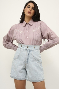 Imagem do Shorts jeans cintura alta