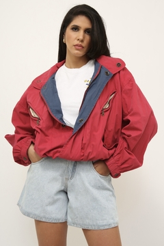 Jaqueta bomber anos 80´s rosa - Capichó Brechó