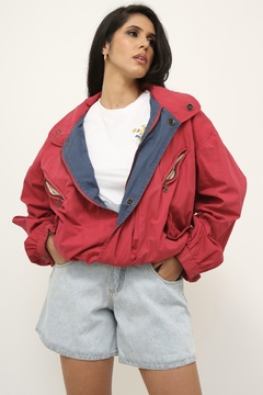 Jaqueta bomber anos 80´s rosa - Capichó Brechó